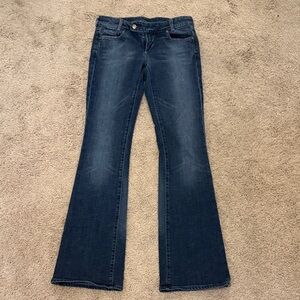 Citizens Of Humanity Dark Blue Flare Jeans
